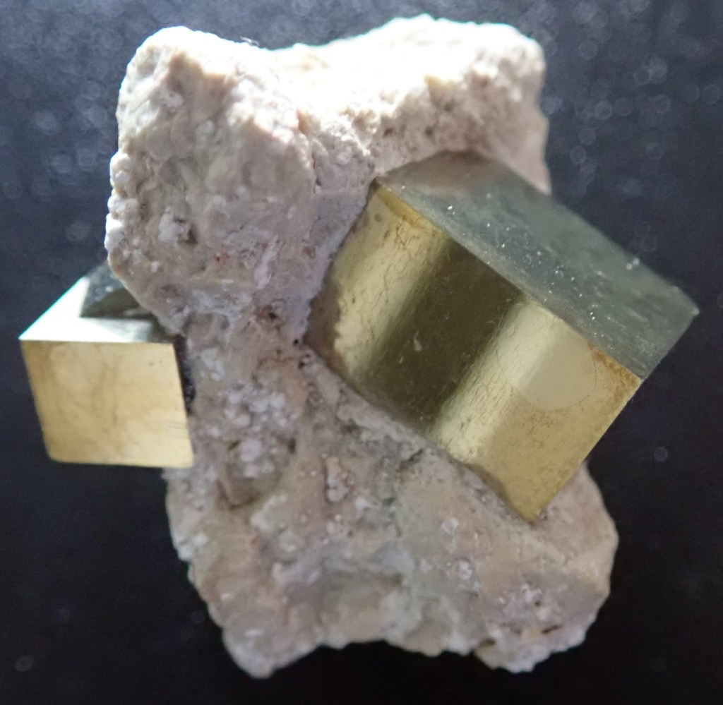 Pyrite cubes